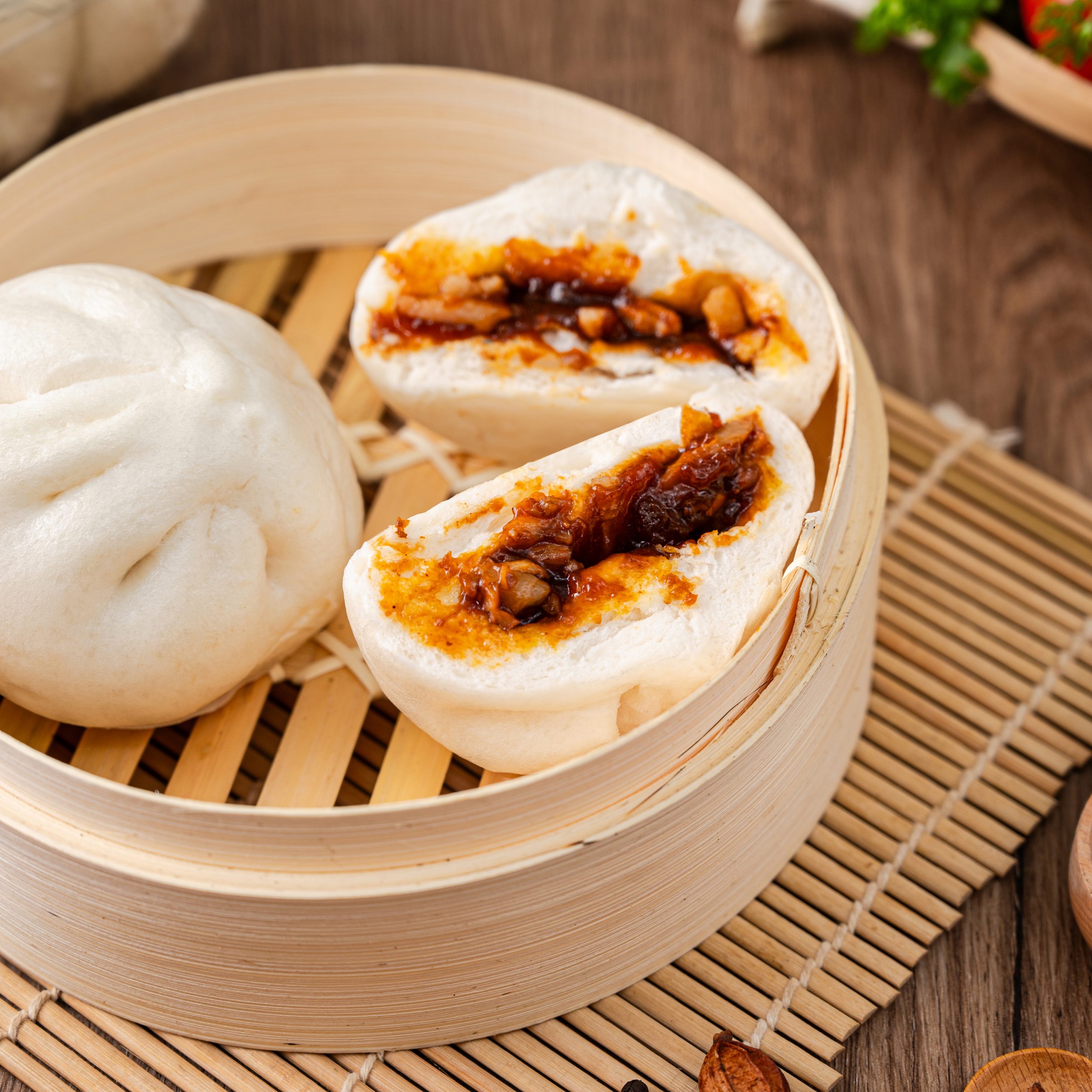 Bánh Bao Mộc Nhân Xá Xíu Orig Foods - Hộp 4 bánh - Ảnh 4