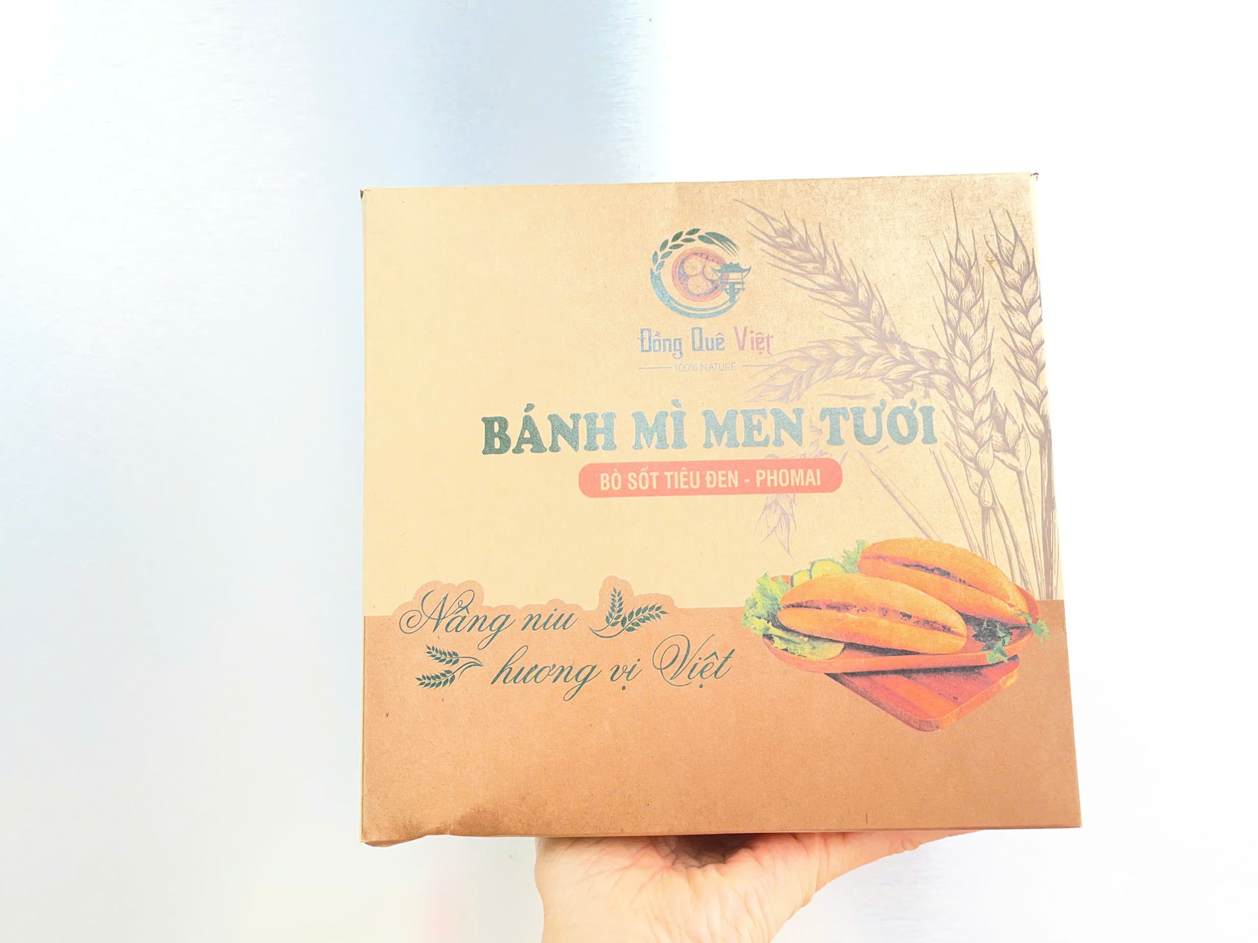 Bánh Mì Men Tươi Nhân Bò Sốt Tiêu Đen Phô Mai - Hộp 300g - Ảnh 5