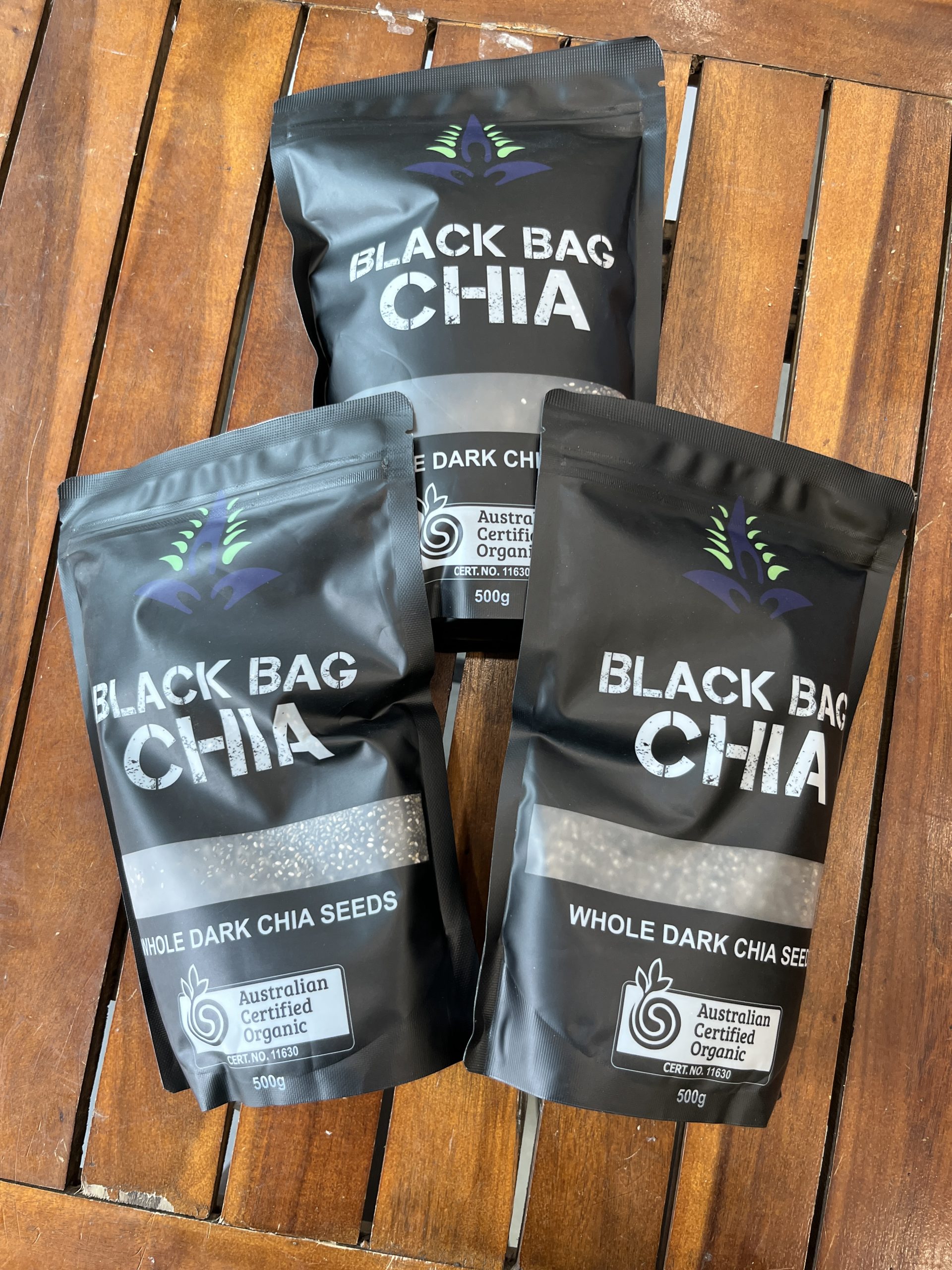 Hạt Chia Đen Black Bag Chia Organic 500g - Ảnh 3