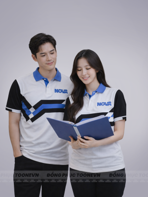 áo thun đồng phục công ty chuyển nhiệt NOVA