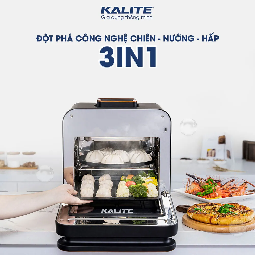 Nồi Chiên Hơi Nước Kalite Steam Pro 15L - Ảnh 2