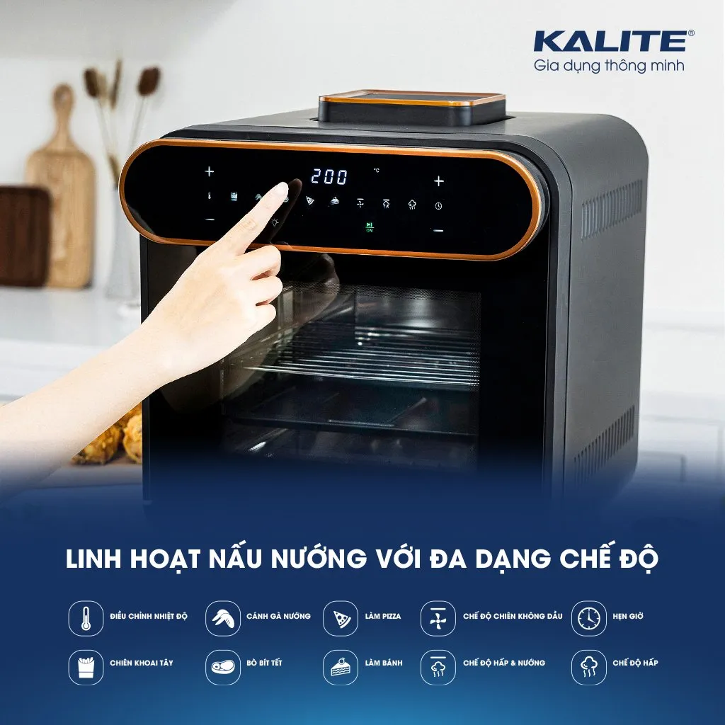 Nồi Chiên Hơi Nước Kalite Steam Pro 15L - Ảnh 5