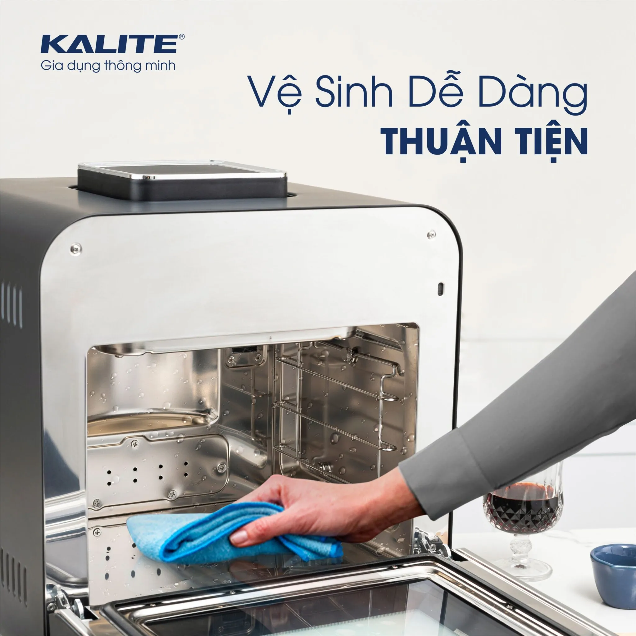 Nồi Chiên Hơi Nước Kalite Steam Pro 15L - Ảnh 7