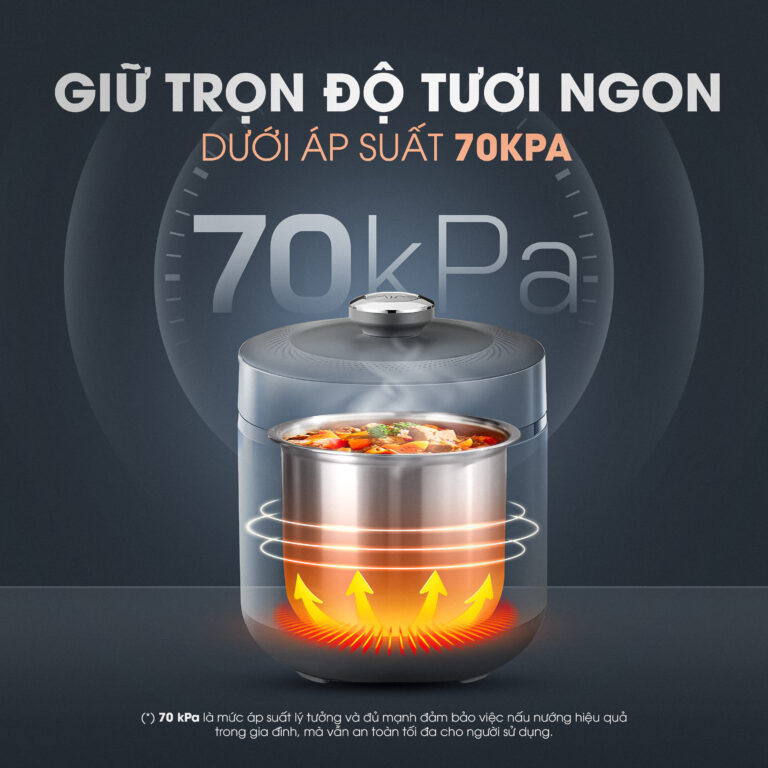 Nồi áp suất đa năng KALITE KPC5001 dung tích 5L - Ảnh 7