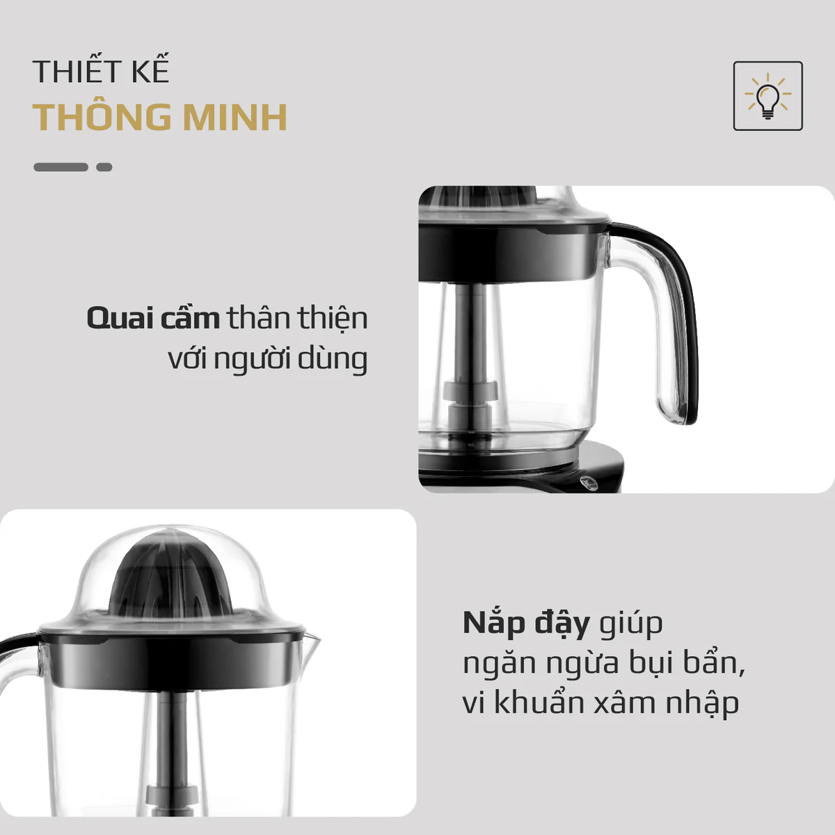 Máy Vắt Cam OLIVO CJ12 - Dung tích lớn 1.2L-40W, Vắt Kiệt Nước - Ảnh 13