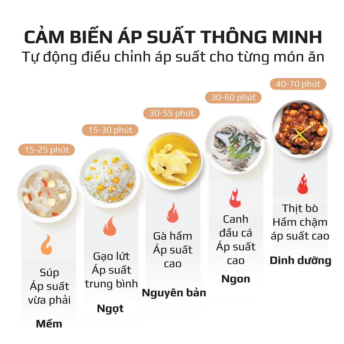Nồi Áp Suất Điện Đa Năng OLIVO PC60 - 16 Chức Năng - Dung Tích 6L - Ảnh 11
