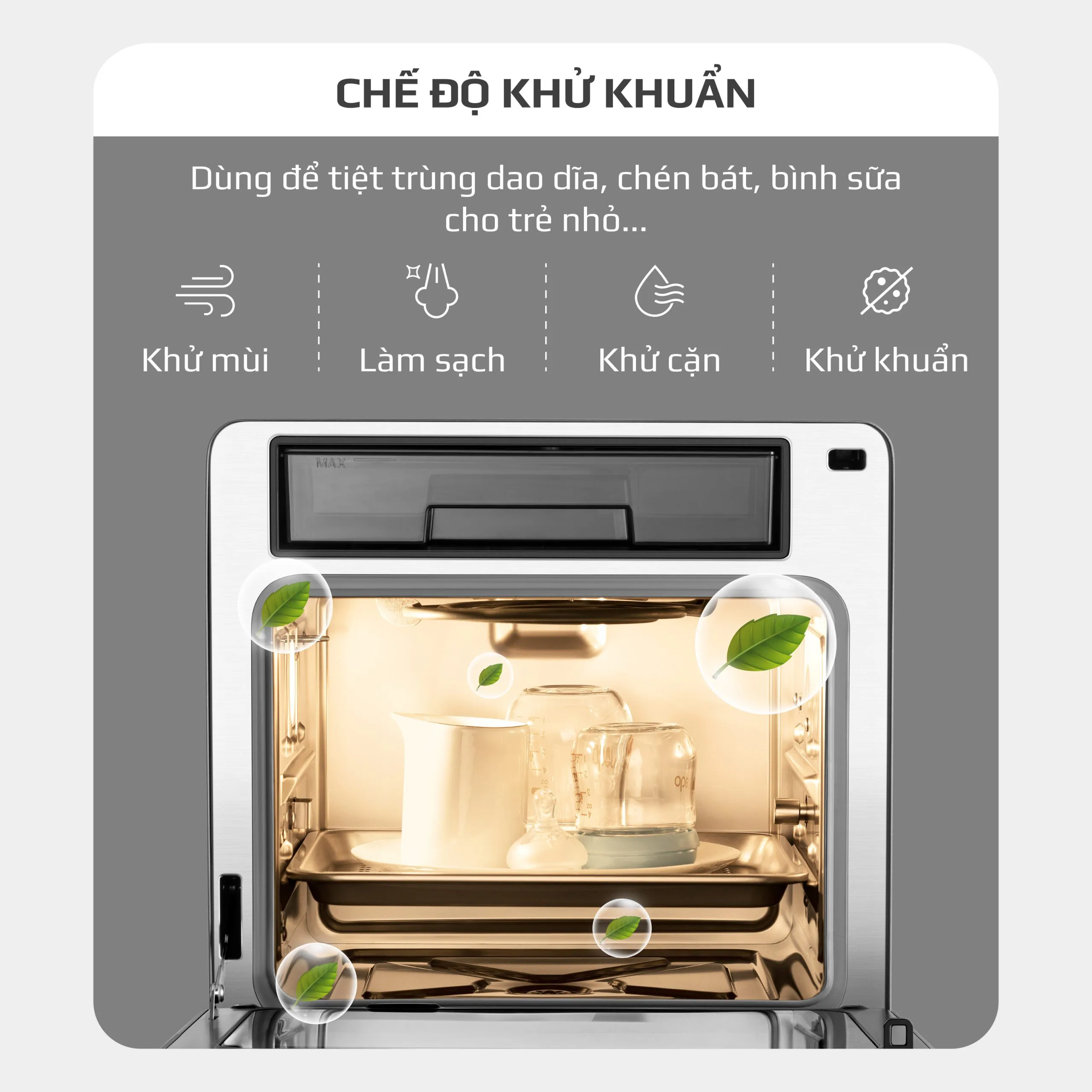 Nồi Chiên Hấp Đa Năng OLIVO SF1600 – Màn hình OLED hiện đại, 70 chế độ cài sẵn-16L - Ảnh 17