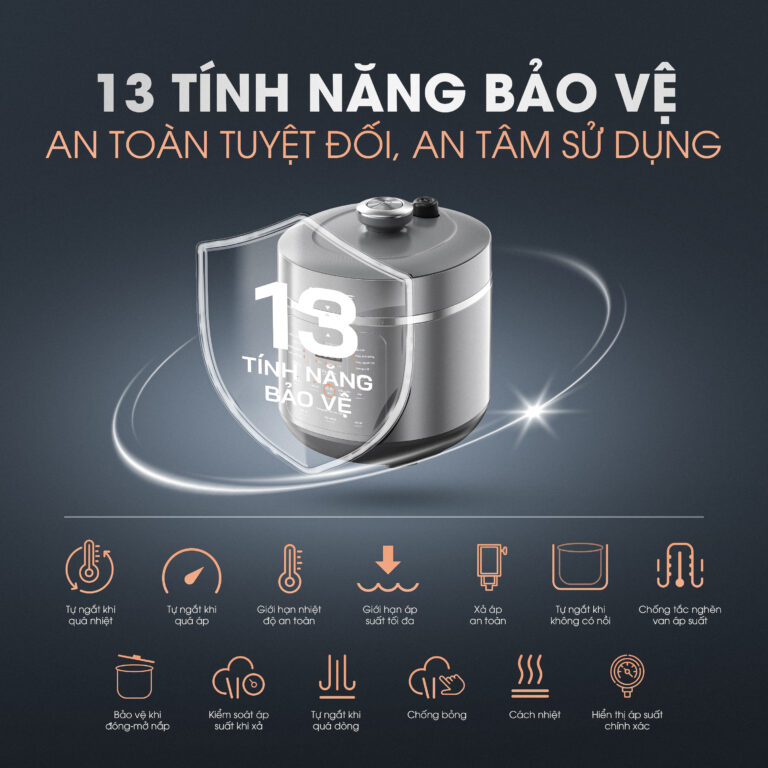 Nồi áp suất đa năng KALITE KPC5001 dung tích 5L - Ảnh 4
