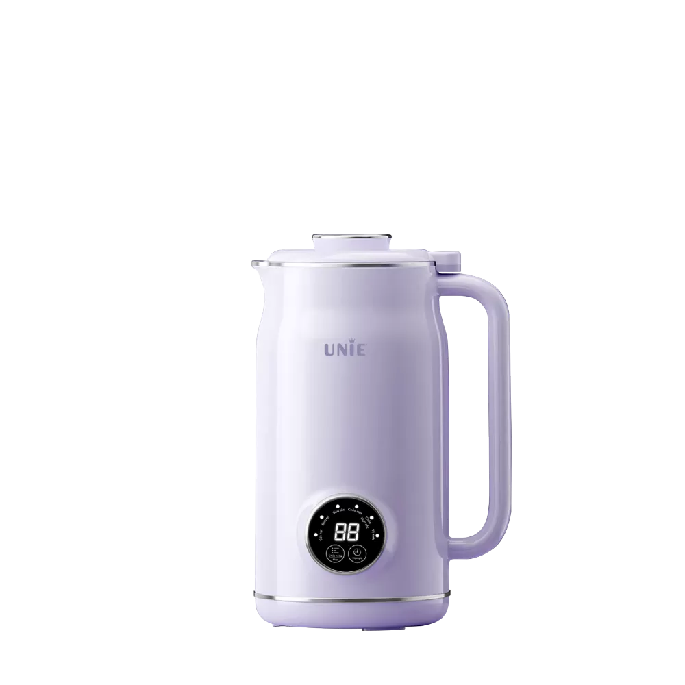 Máy làm sữa hạt UNIE UMB06, 6 chức năng xay nấu, chất liệu inox 304-600ml