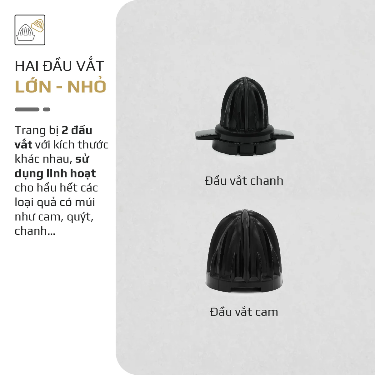 Máy Vắt Cam OLIVO CJ12 - Dung tích lớn 1.2L-40W, Vắt Kiệt Nước - Ảnh 4