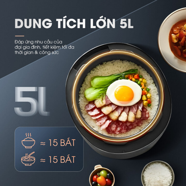 Nồi áp suất đa năng KALITE KPC5001 dung tích 5L - Ảnh 13