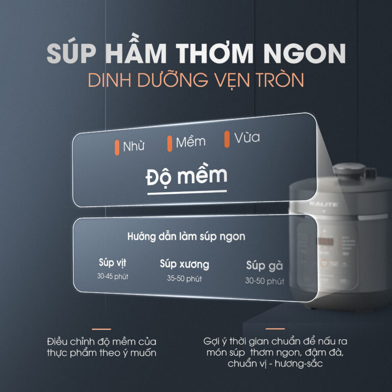 Nồi áp suất đa năng KALITE KPC5001 dung tích 5L - Ảnh 11