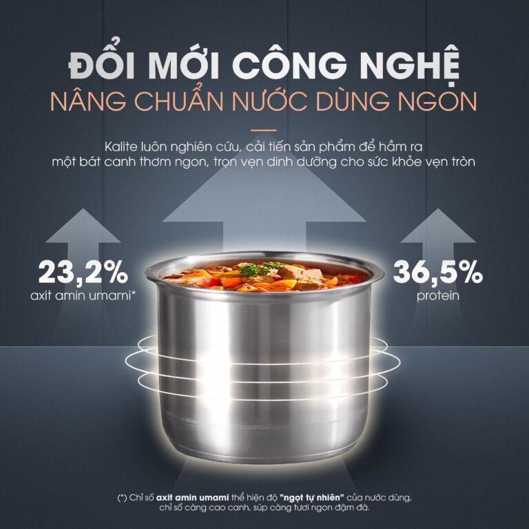 Nồi áp suất đa năng KALITE KPC5001 dung tích 5L - Ảnh 10