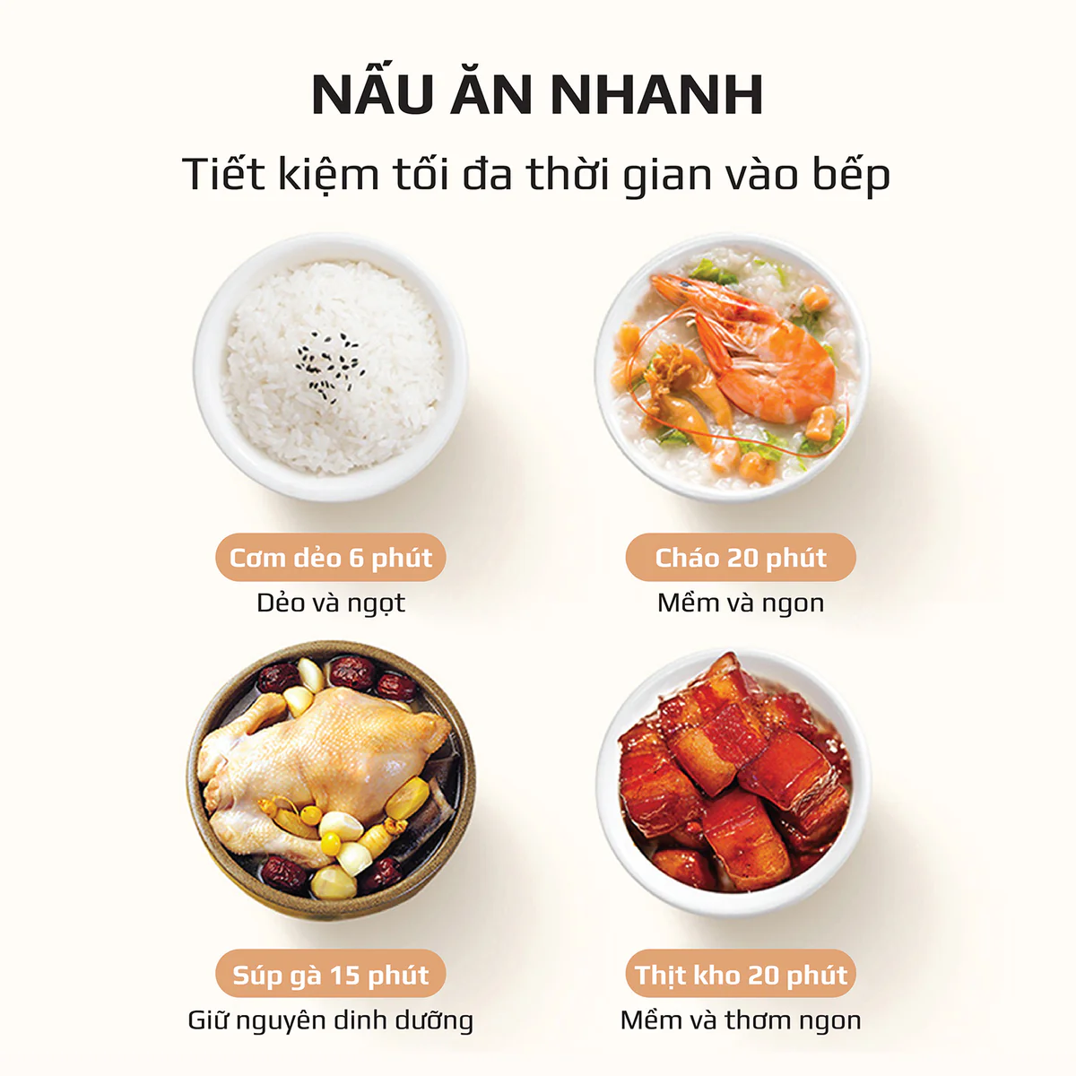 Nồi Áp Suất Điện Đa Năng OLIVO PC60 - 16 Chức Năng - Dung Tích 6L - Ảnh 9