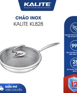 Chảo Nguyên Khối Inox 304 Tripro Kalite KL828 Bền Đẹp
