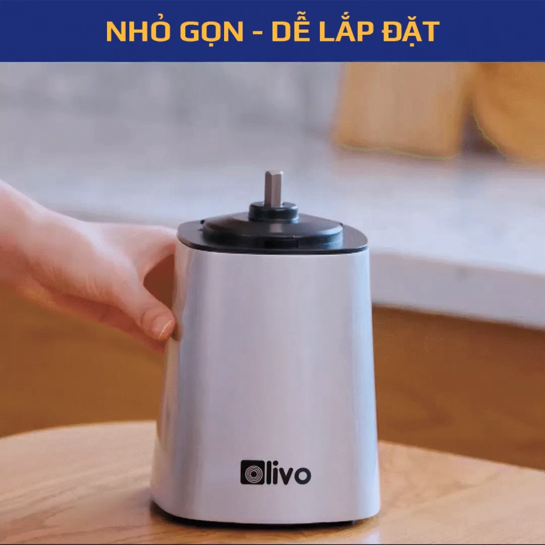 Máy Ép Chậm OLIVO SJ210- Ép Kiệt Bã 97% - Ảnh 4