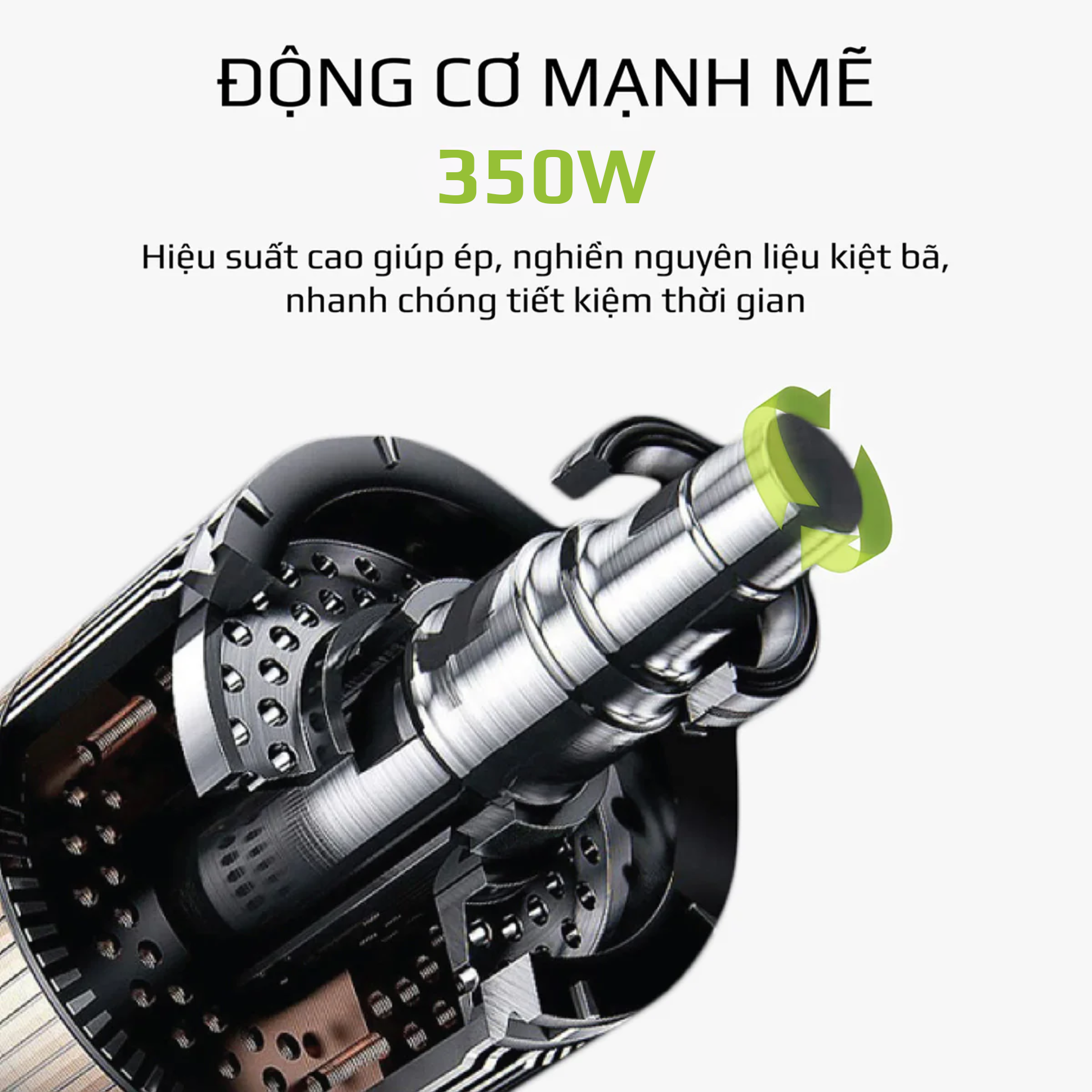 Máy Ép Chậm OLIVO SJ210- Ép Kiệt Bã 97% - Ảnh 17