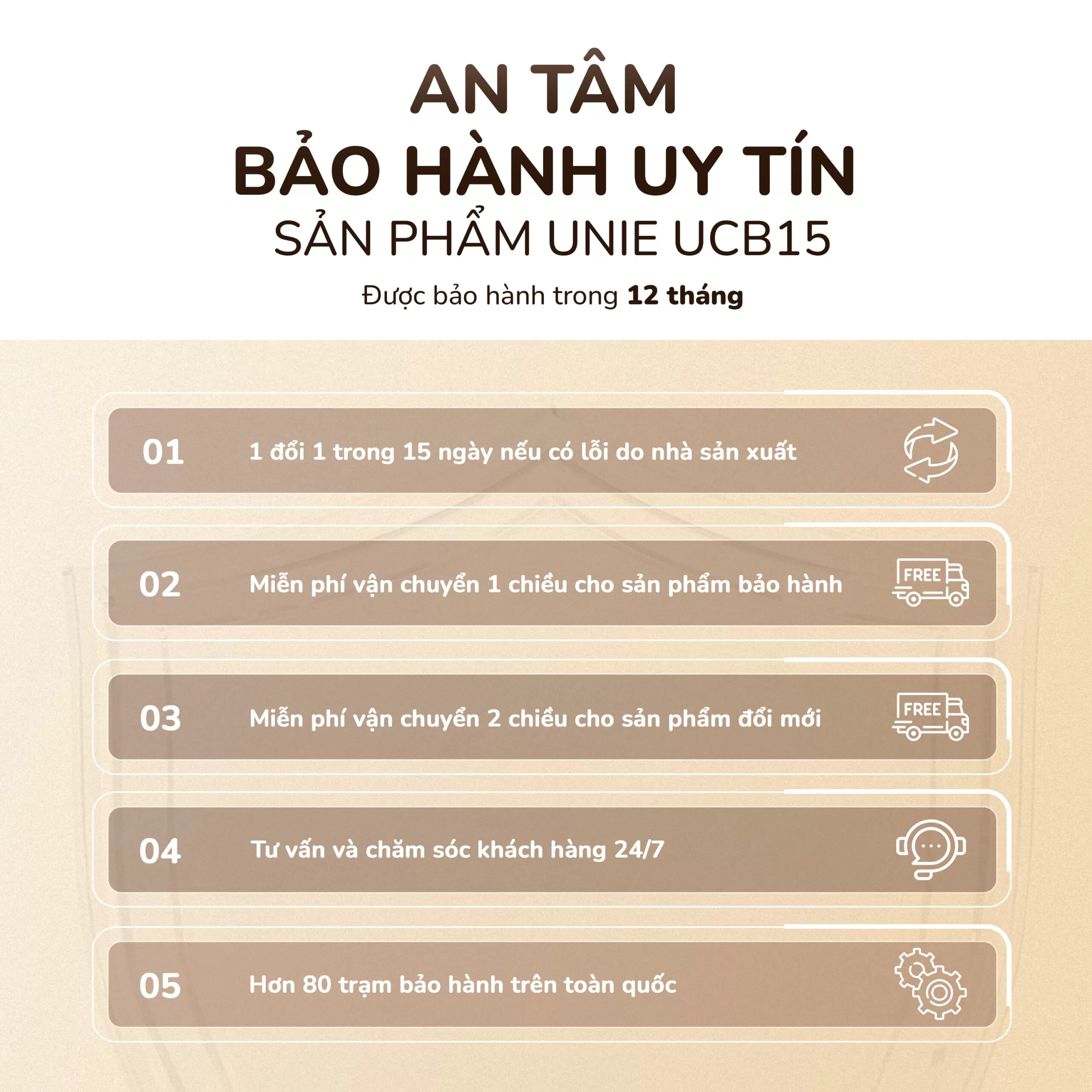 Máy làm sữa hạt UNIE UCB15, giảm ồn 30%, 10 chức năng nấu-1.5L - Ảnh 20