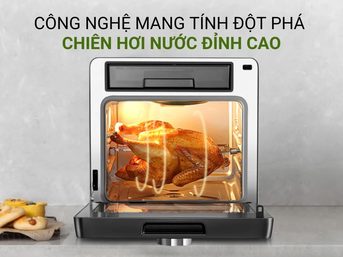 Nồi Chiên Hấp Đa Năng OLIVO SF16 PRO 2025 – Bản Nâng Cấp 70 Chế Độ Cài Sẵn-16L - Ảnh 6