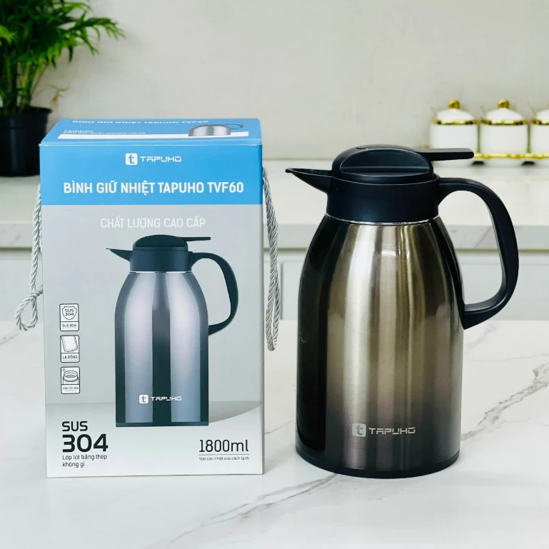 Bình giữ nhiệt Tapuho TVF60 dung tích 1800ml chất liệu inox 304 cao cấp - Ảnh 16