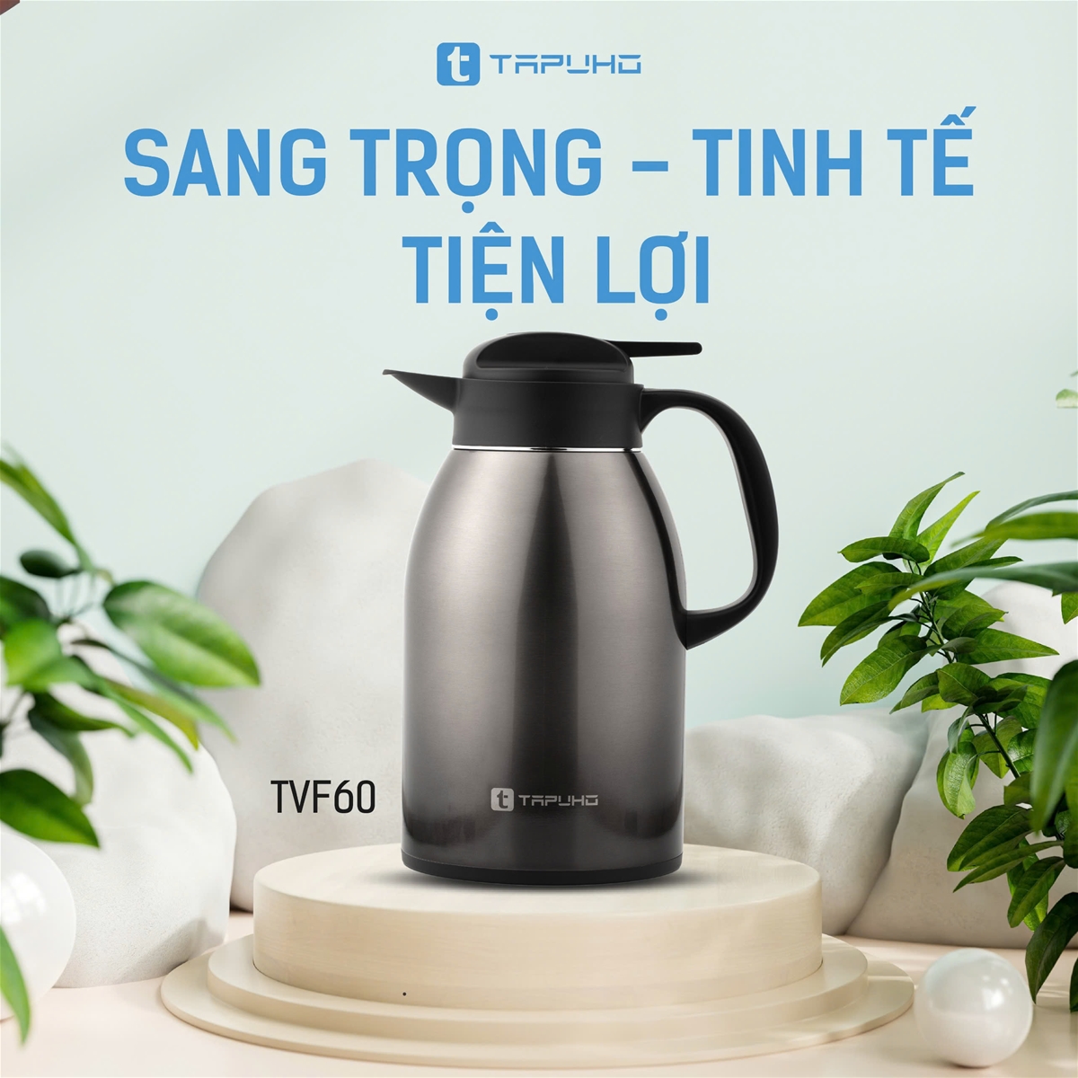 Bình giữ nhiệt Tapuho TVF60 dung tích 1800ml chất liệu inox 304 cao cấp - Ảnh 15