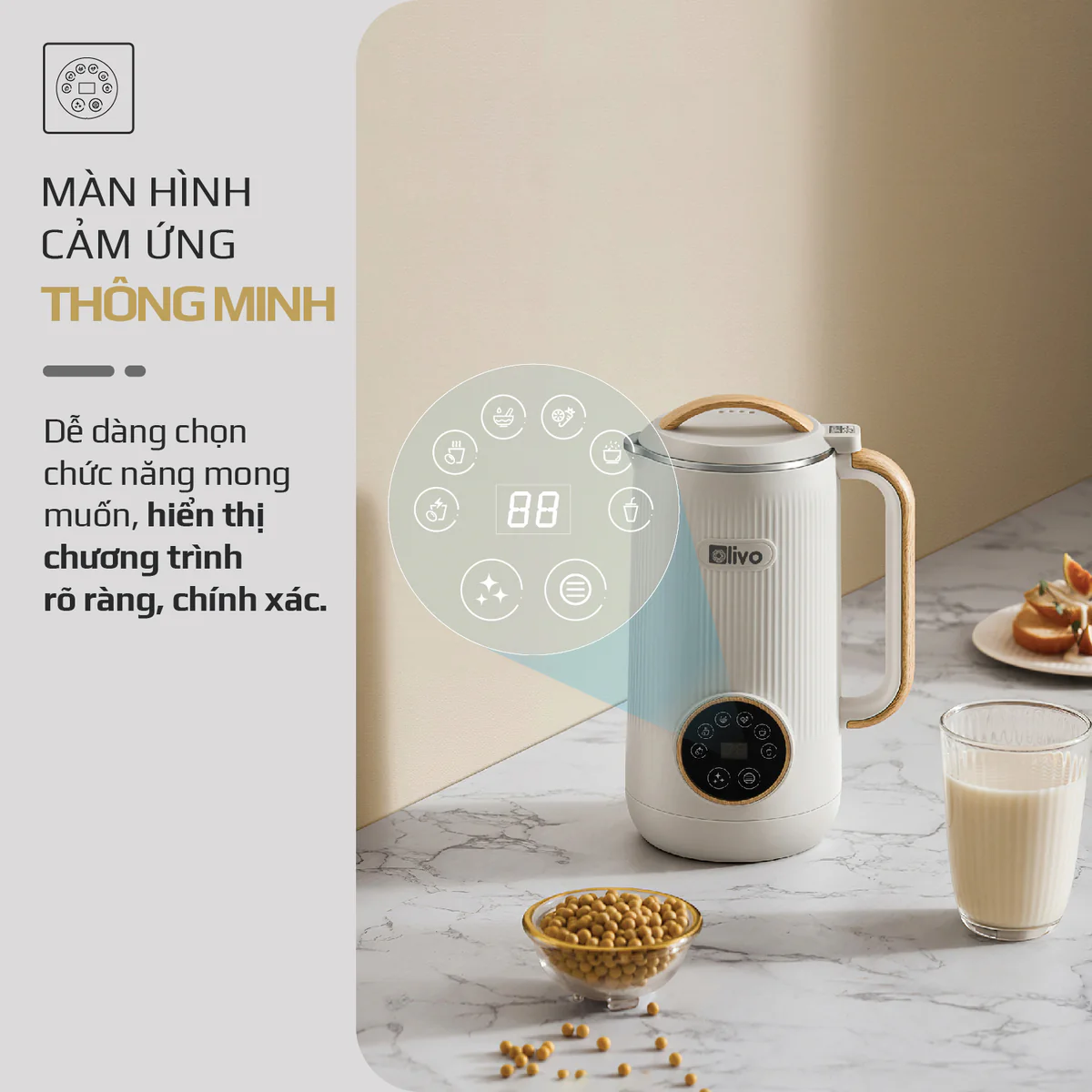 Máy Xay Nấu Đa Năng OLIVO CB400 PRO – Nhỏ Gọn Tiện Mang Theo, Đa Chức Năng, Thiết Kế Cao Cấp - Ảnh 12