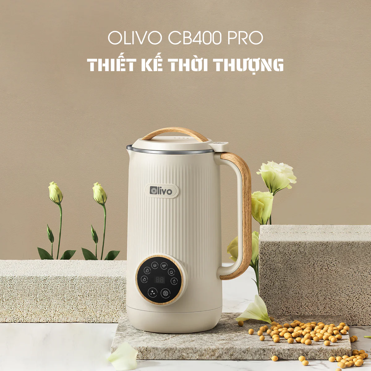 Máy Xay Nấu Đa Năng OLIVO CB400 PRO – Nhỏ Gọn Tiện Mang Theo, Đa Chức Năng, Thiết Kế Cao Cấp - Ảnh 22