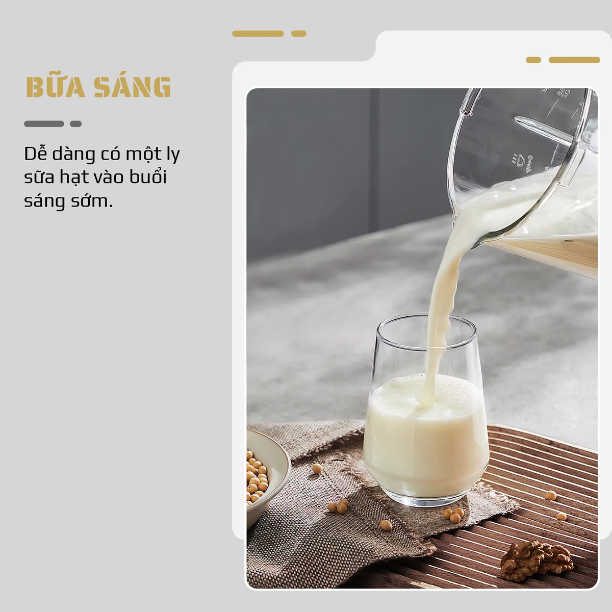 Máy Làm Sữa Hạt OLIVO X20 PLUS – Phiên Bản Nâng Cấp, 3 Chức Năng Nấu Sữa, Tạm Dừng Thông Minh, Chạy Êm - Ảnh 23