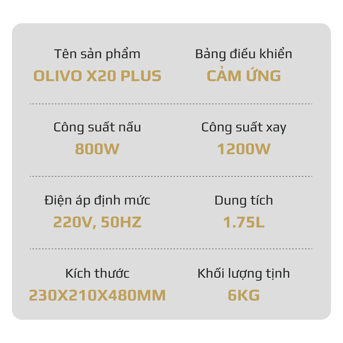 Máy Làm Sữa Hạt OLIVO X20 PLUS – Phiên Bản Nâng Cấp, 3 Chức Năng Nấu Sữa, Tạm Dừng Thông Minh, Chạy Êm - Ảnh 31
