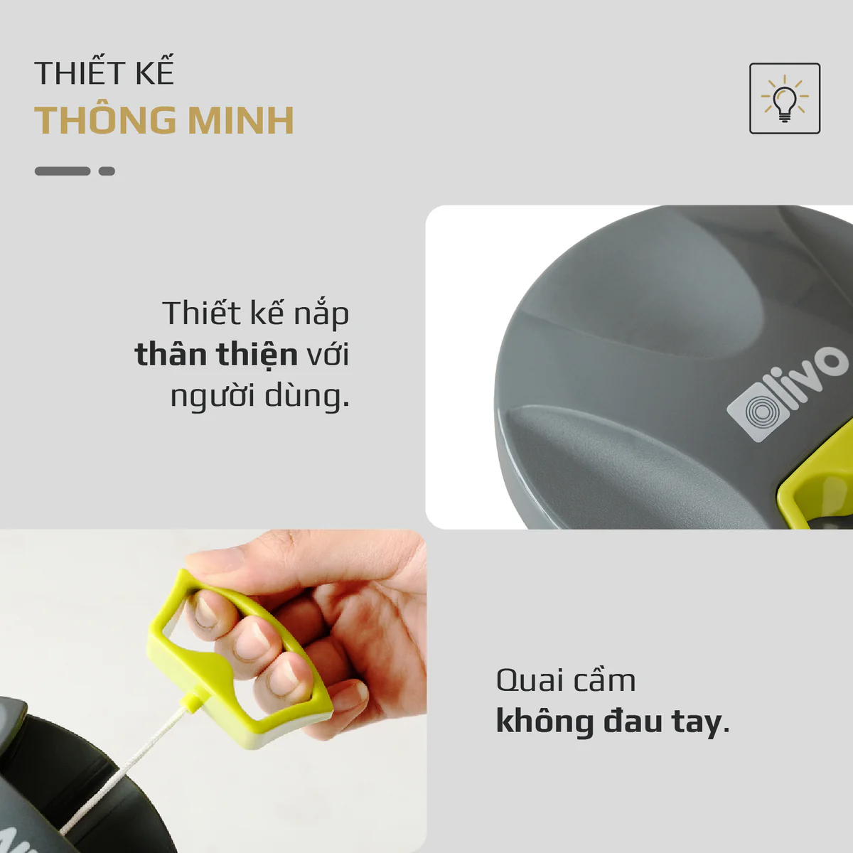 Dụng Cụ Xay Thực Phẩm Mini OLIVO MPC400A – Xay Tỏi Ớt, Xay Thịt, Xay Hạt, Dung Tích 400ML, Dây Kéo Chắc Chắn - Ảnh 11