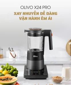 Alternative view of Máy Xay Nấu Đa Năng OLIVO X24 PRO – Đa Chức Năng, Chống Trào Tuyệt Đối, Mâm Nhiệt Gốm Chống Dính