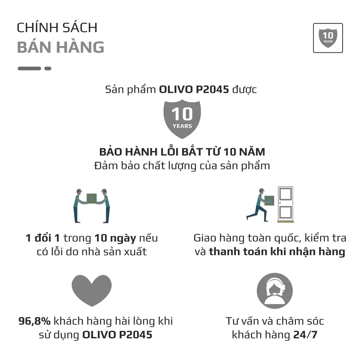 CHẢO INOX OLIVO P2045 – Chống Dính Tự Nhiên, Đáy 3 Lớp, Dùng Mọi Loại Bếp - Ảnh 17