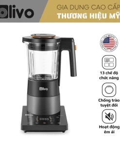 Máy Xay Nấu Đa Năng OLIVO X24 PRO – Đa Chức Năng, Chống Trào Tuyệt Đối, Mâm Nhiệt Gốm Chống Dính