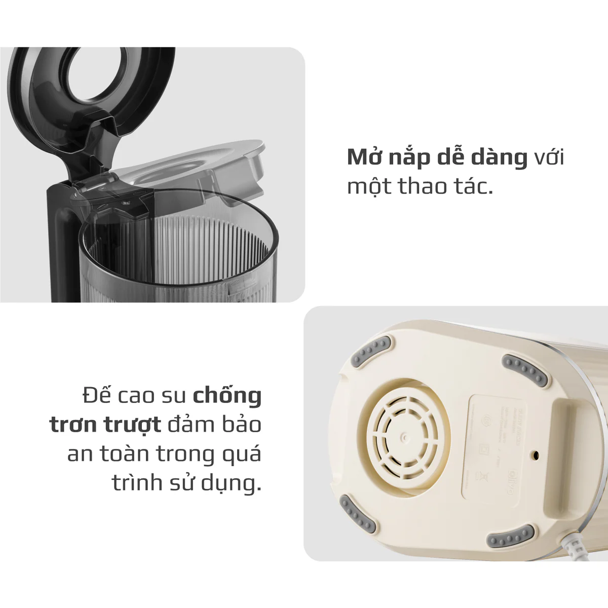 Máy Ép Chậm OLIVO SJ2000 – Khoang Tiếp Lớn, Củ Ép Lưỡi Cắt Thông Minh, Thiết Kế Sang Trọng - Ảnh 21
