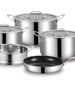 Bộ nồi Inox 3 lớp đúc liền khối Kalpen chiếc Kampfer KF3