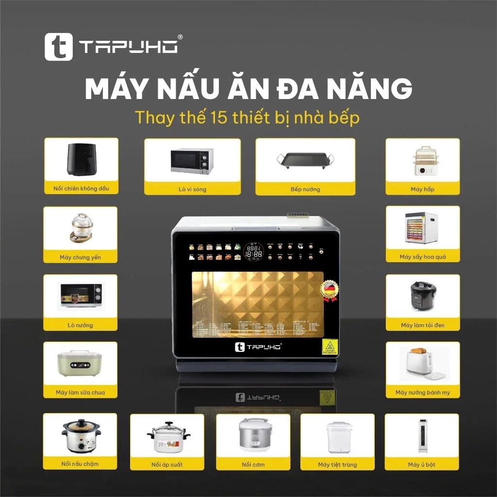 Máy Nấu Ăn Đa Năng TAPUHO TMC20 PrimeAI - Ảnh 4