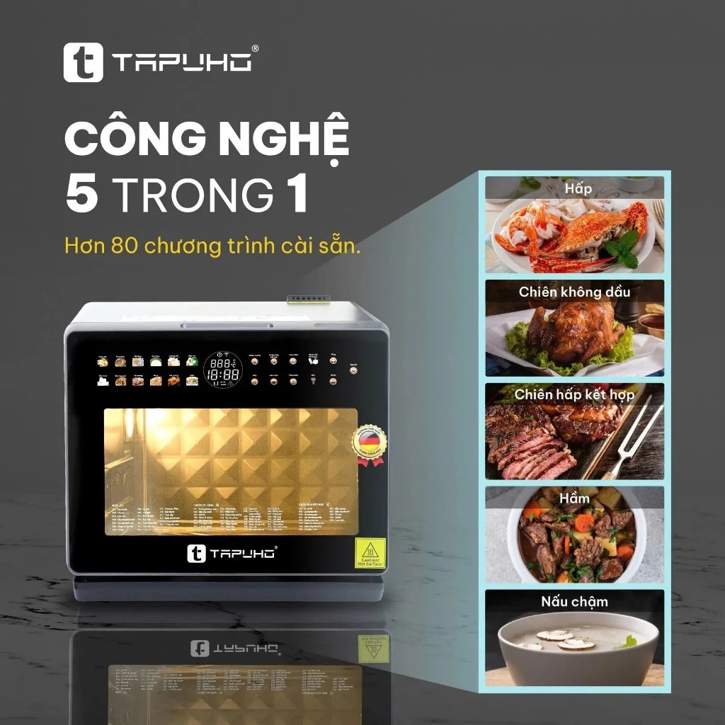 Máy Nấu Ăn Đa Năng TAPUHO TMC20 PrimeAI - Ảnh 6
