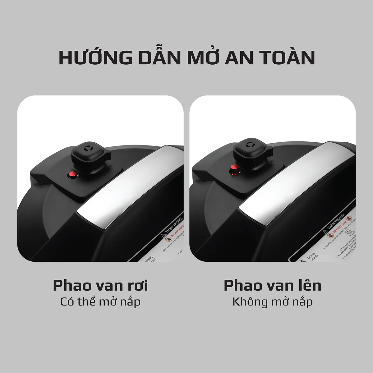 Nồi Áp Suất Điện Đa Năng OLIVO PC60 - 16 Chức Năng - Dung Tích 6L - Công Suất 1000W - Ảnh 13