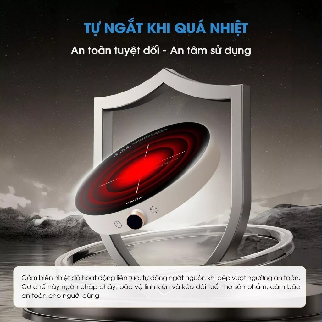 BẾP TỪ ĐƠN KALITE POWER S8 – CÔNG SUẤT 2000W - Ảnh 5