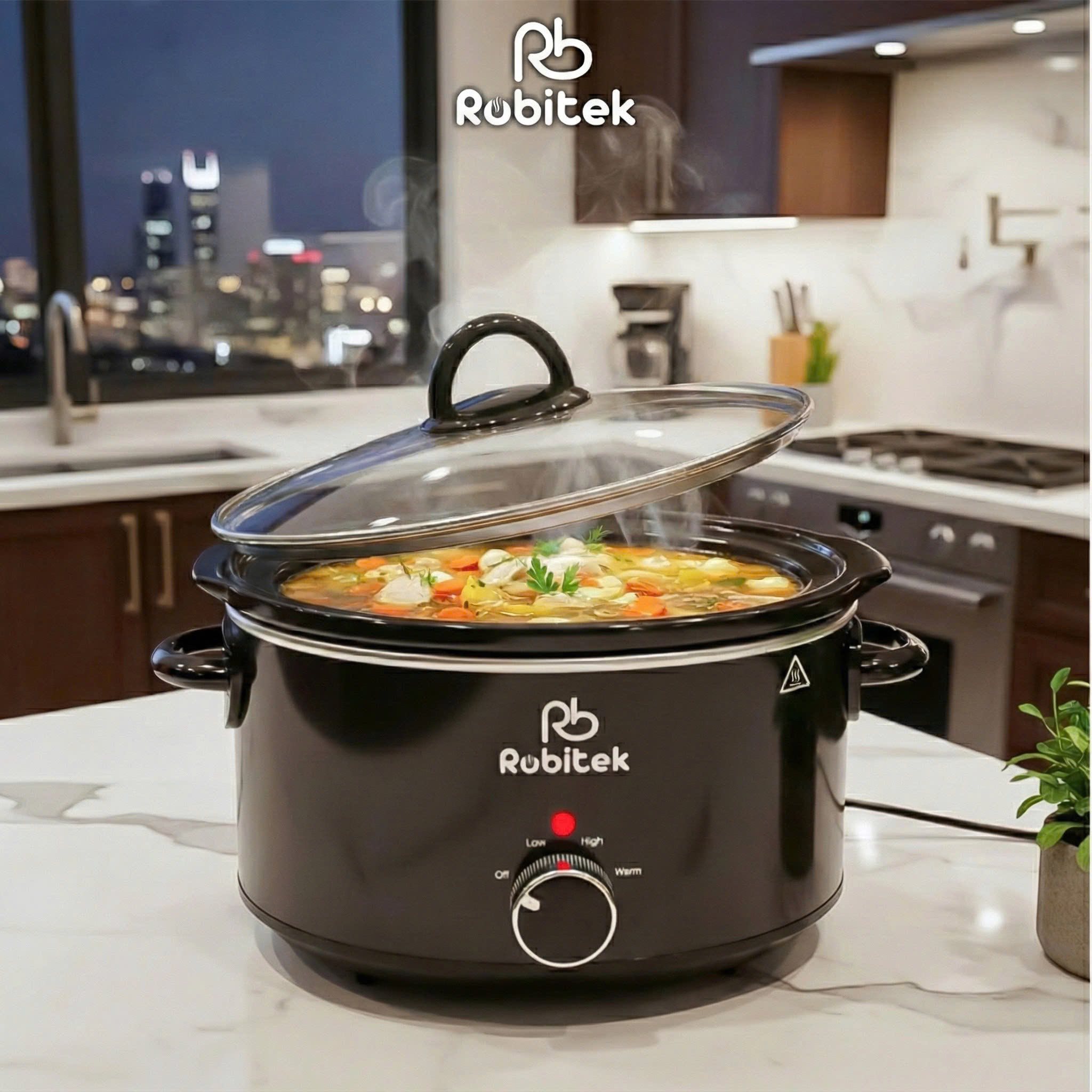 NỒI NẤU CHẬM ROBITEK RB3000 3L – Hầm Cháo Ninh Xương Cho Gia Đình - Ảnh 6