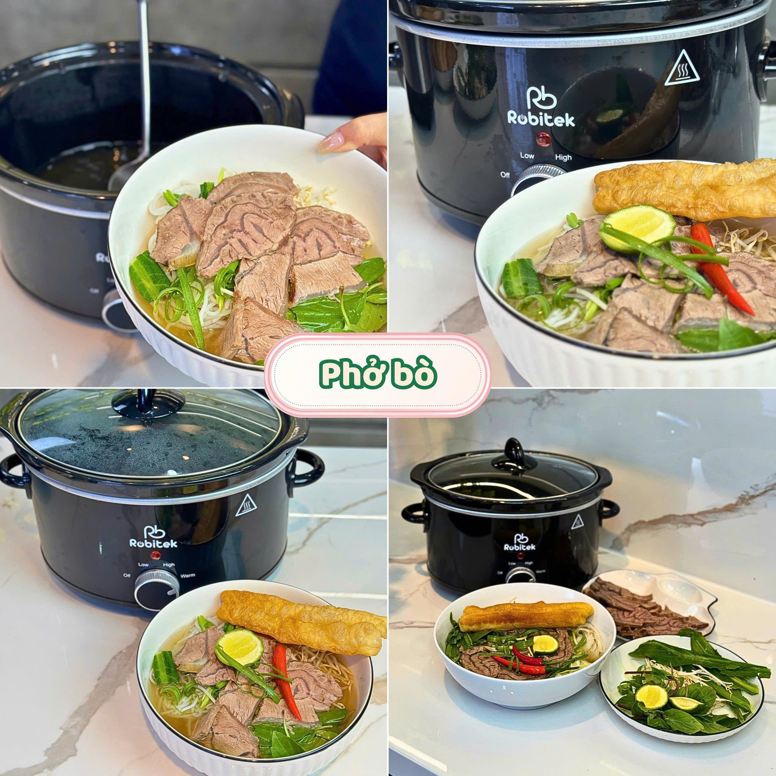 NỒI NẤU CHẬM ROBITEK RB3000 3L – Hầm Cháo Ninh Xương Cho Gia Đình - Ảnh 5