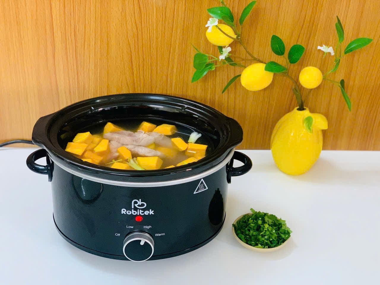 NỒI NẤU CHẬM ROBITEK RB3000 3L – Hầm Cháo Ninh Xương Cho Gia Đình - Ảnh 8