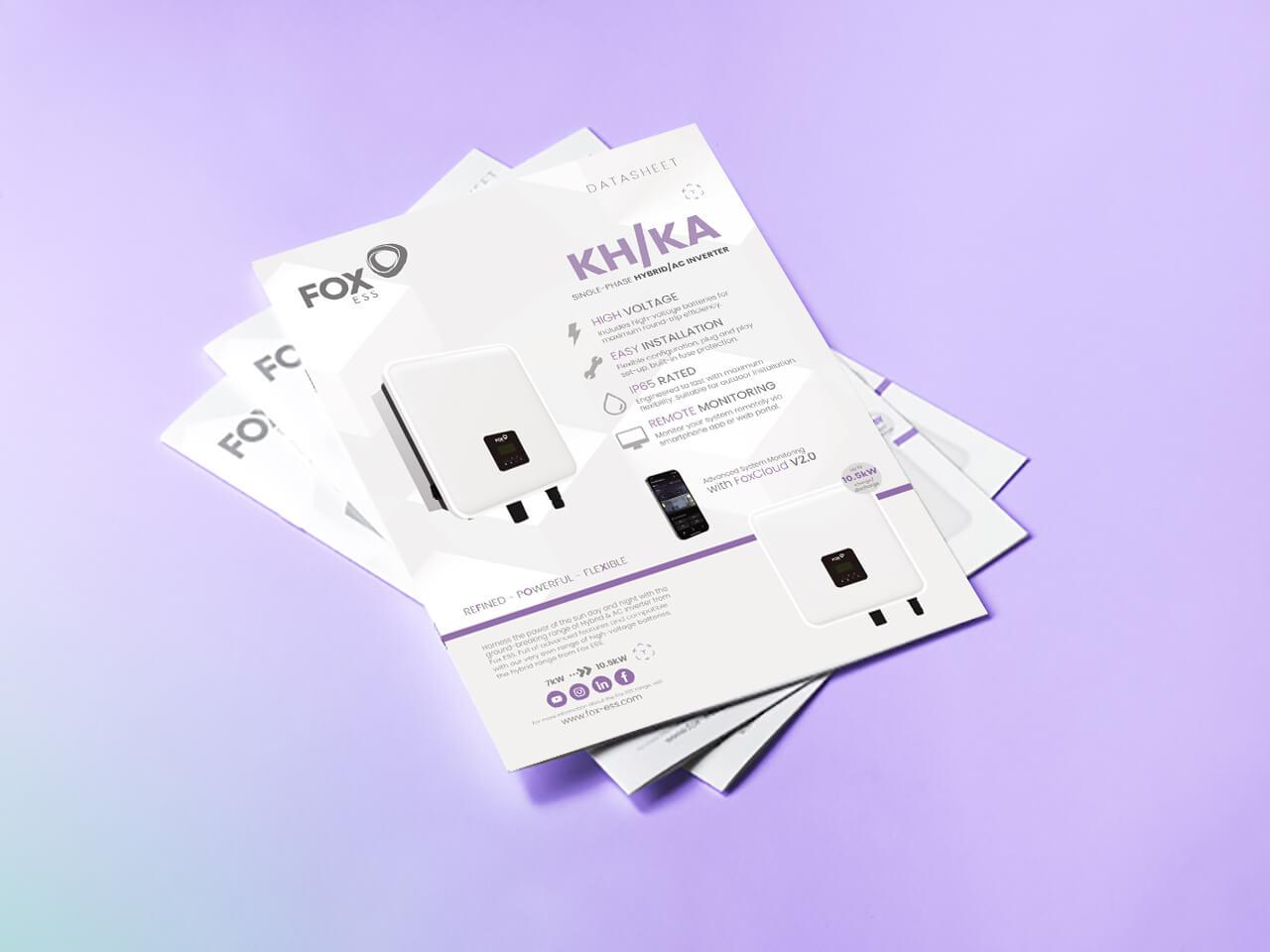 BIẾN TẦN HYBRID FOXESS KH10.5 – 10.5KW 1 PHA - Ảnh 2