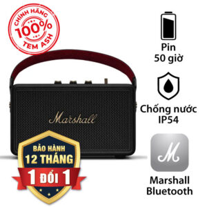 Loa Marshall Kilburn 3 (III) Pin 50h, Công Suất 50W, Chống Nước IP54, Auracast, Bluetooth 5.3, AUX 3.5mm